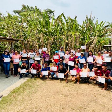 Programa Olhos da Floresta realiza treinamentos de rastreabilidade da cadeia do guaraná no Amazonas