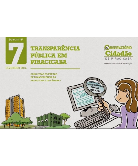 Avaliação do Observatório Cidadão de Piracicaba mostra avanço da transparência da Câmara