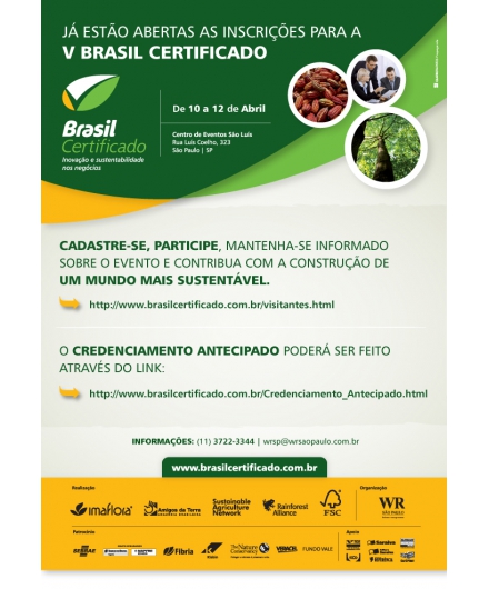 V Brasil Certificado