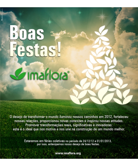 Boas festas!